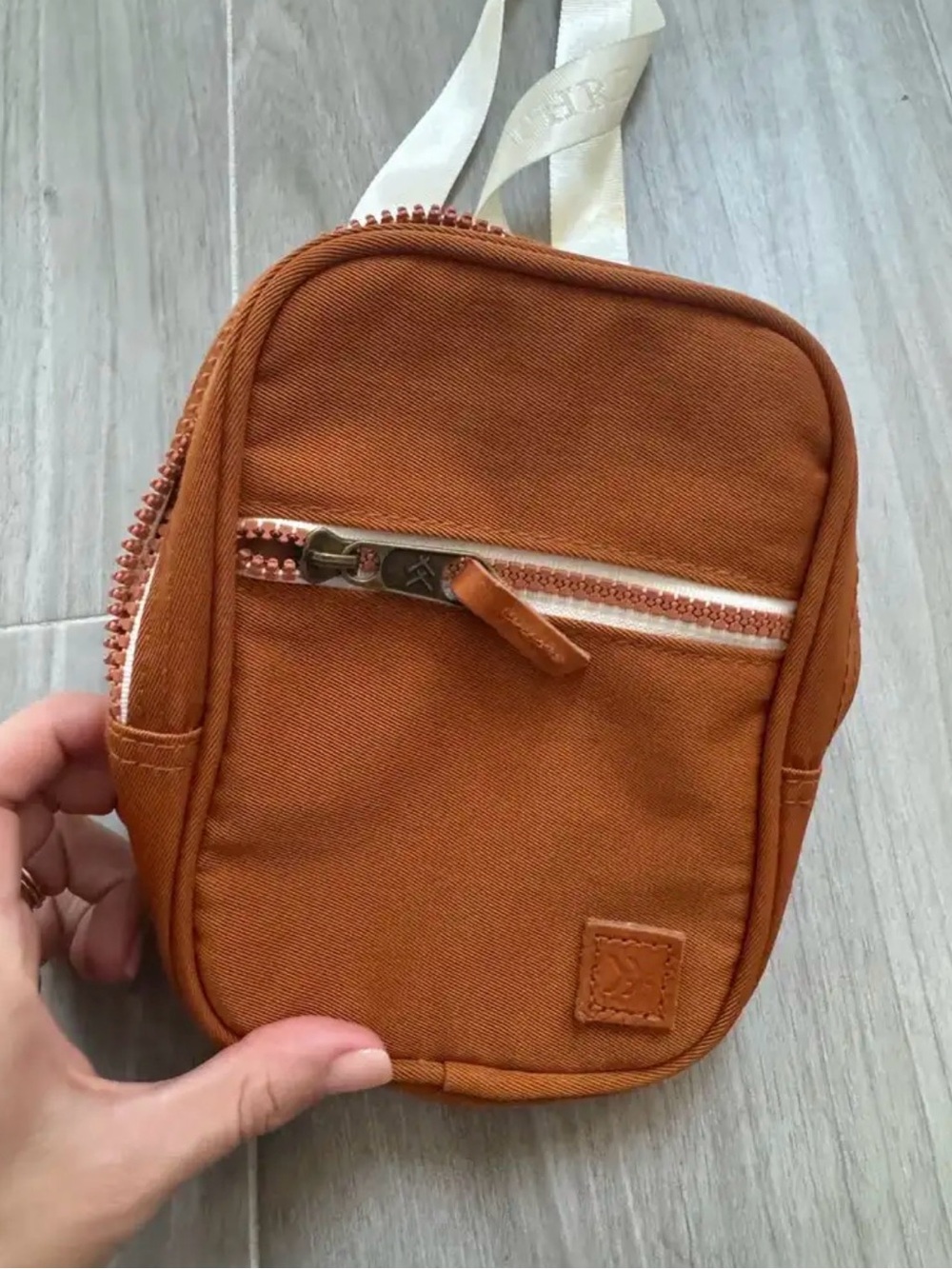 Thread crossbody bag